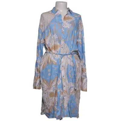 Skjortekjole (Blå, Beige, Hvid) fra Herzen´s Angelegenheit Linned, Viscose