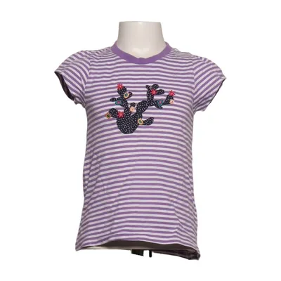T-shirt (Purple, White) from Sense Organics Organic cotton