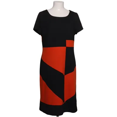 Jurk (Zwart, Oranje) van Safran Elastaan, Polyester, Viscose