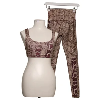 Trainingsset (Beige, Bruin) van Onzie Elastaan, Polyester