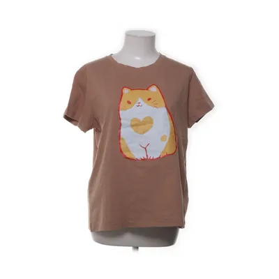 T-shirt (Brun) från Romwe Bomull