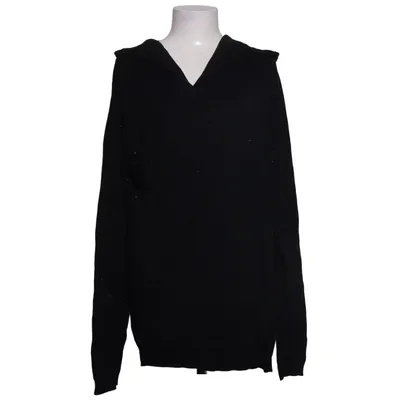 Hoodie (Black) from Red Collar Project Cotton, Polyamide, Silk
