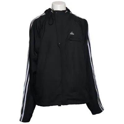 Jakke (Grå, Hvid) fra Adidas Polyester