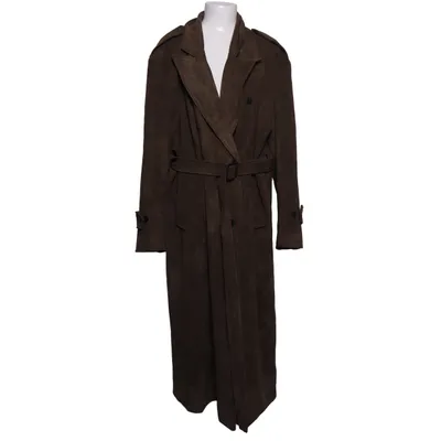 Trench coat (Brown) from Project Wave Elastane, Polyester