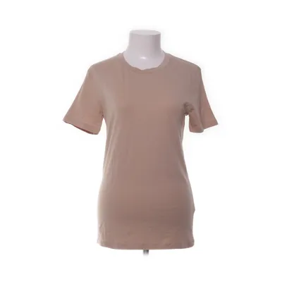 T-shirt (Beige) van Samsøe & Samsøe Organisch katoen, Elastaan, Modal