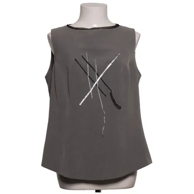 Top (Gray) from Silbor Polyester