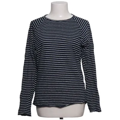 Langærmet t-shirt (Backbone Stripe O-N Ls) fra Samsøe & Samsøe Bomuld, Linned
