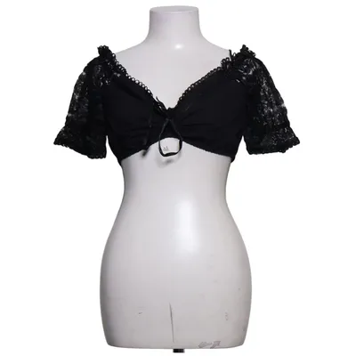 Crop top (Noir) de Original Steindl Coton, Polyester