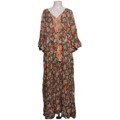 Robe longue (Multicolore) de Linea Tesini Coton, Viscose