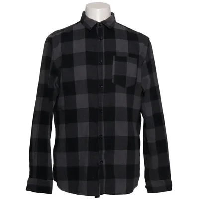 Chemise (Noir, Gris) de Jack & Jones Vintage Coton, Polyester