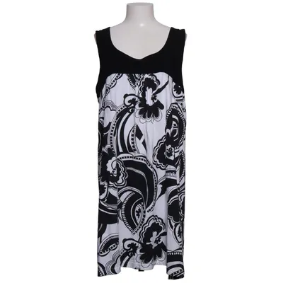 Dress (Black, White) from Comfort Fashion Cotton