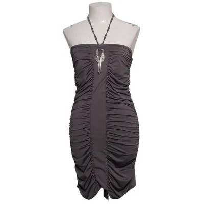 Robe dos-nu (Gris) de Casual Wear Élasthane, Polyester