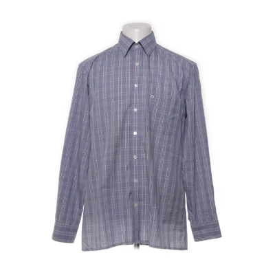 Shirt (Blauw, Meerkleurig) van Olymp Luxor Katoen