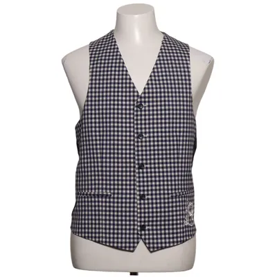 Kostuumgilet (Blauw, Wit) van Moods of Norway Wol