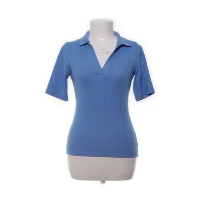 Pikétröja (Blå) från KappAhl Elastan, Polyester, Viskos
