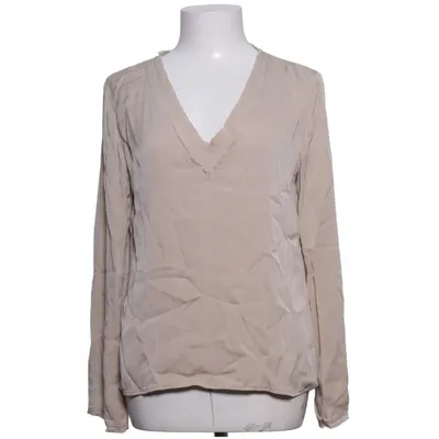 Bluse (Beige) fra Marville Elastan, Silke