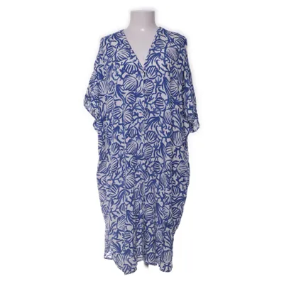 Skjortekjole (Blå, Hvid) fra XLNT by KappAhl Viscose