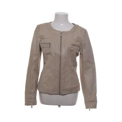 Leather jacket (Beige) from Danier Leather, Polyester