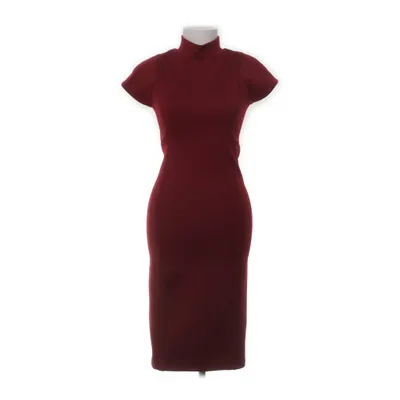 Jurk (Rood) van Zara W&B Collection Polyester, Elastaan