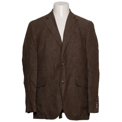 Kavaj (Brun) från Hackett London Kupro, Linne, Polyester, Viskos