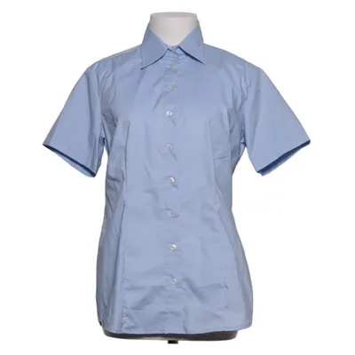 Chemise à manches courtes (Bleu) de Greiff Coton, Élasthane, Polyester