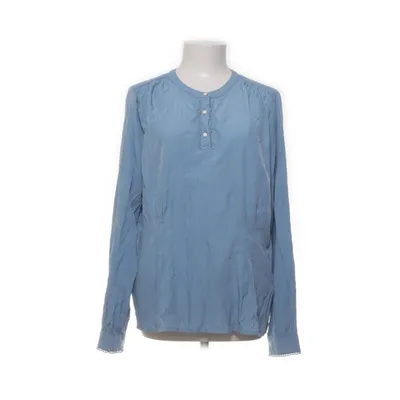 Blouse (Blauw) van Culture Viscose, Polyester, Katoen