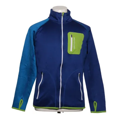 Fleece jacket (Blue, Green, Multicolored) from Ortovox Elastane, Polyester, Wool