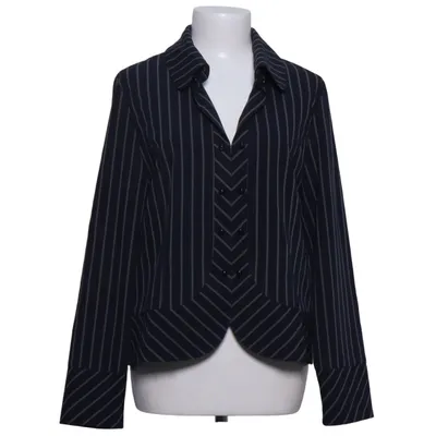 Blazer (Bleu, Blanc) de Sol Design Élasthane, Polyester, Viscose