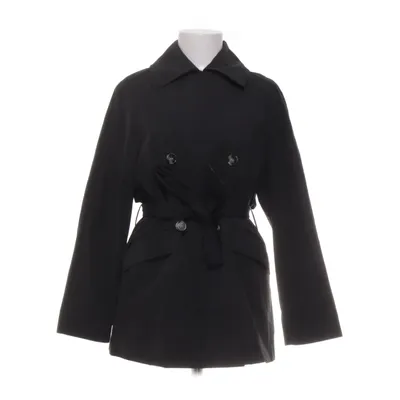 Trenchcoat (Zwart) van H&M Katoen, Polyester
