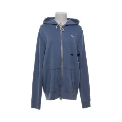 Huvtröja (Blå) från Abercrombie & Fitch Bomull, Polyester