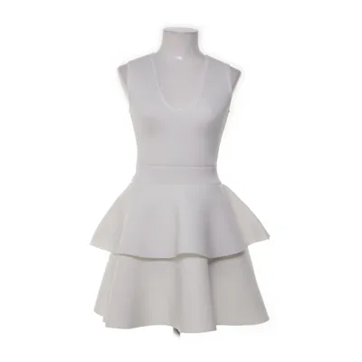 Cocktailklänning (Vit) från Boohoo Night Elastan, Polyester