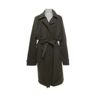 Trenchcoat (Grön) från Zara Girls Bomull, Polyamid, Polyester