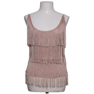 Tank Top (Pink) from Nicowa Elastane, Metallic fiber, Viscose