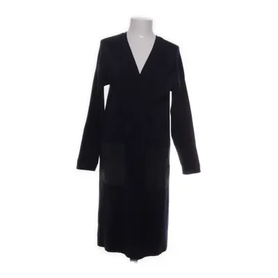 Coat (Blue, Gray) from Dranella Leather, Polyamide, Polyester, Viscose