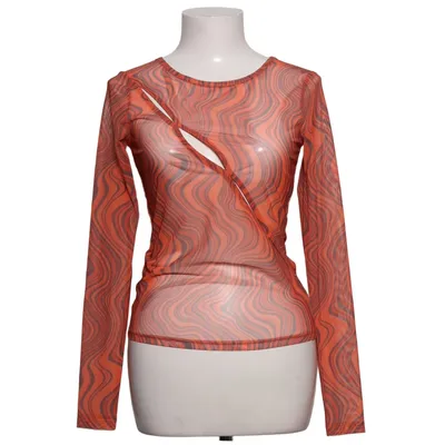 Haut (Orange, Marron) de NA-KD Élasthane, Polyester