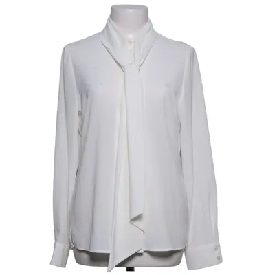 Strikblouse (Wit) van Mona Polyester