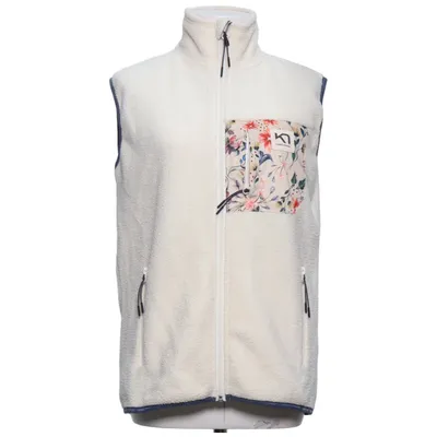 Fleece vest (White, Multicolored) from Kari Traa Elastane, Polyamide, Polyester