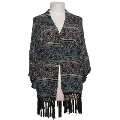 Cardigan (Sort, Blå, Grøn, Flerfarvet) fra Indiska Viscose