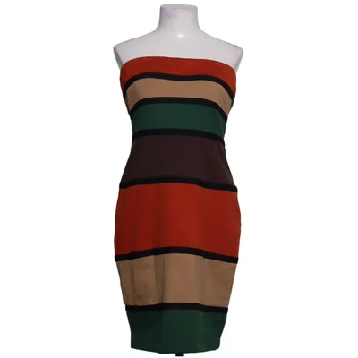 Dress (Red, Beige, Green) from My Muse Elastane, Polyester, Viscose
