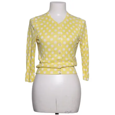 Cardigan (Gul, Hvid) fra Gianini Viscose
