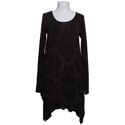 Robe (Noir, Marron) de Gado Gado Élasthane, Viscose