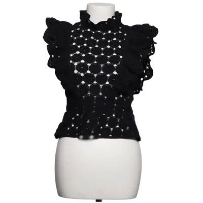 Top (Black) from H&M Trend Cotton, Polyamide, Polyester