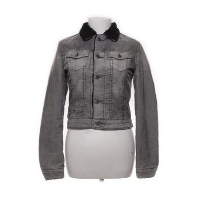 Lined denim jacket (Gray, Black) from Diesel Cotton, Polyester
