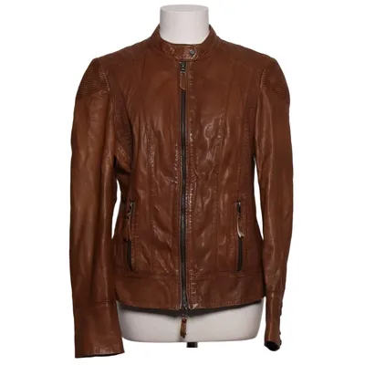 Veste en cuir (Marron) de Milestone Cuir