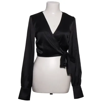 Omlottblus (Svart) från NA-KD Reborn Elastan, Polyester