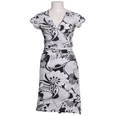 Omlottklänning (Svart, Vit, Flerfärgad) från Brooker Bomull