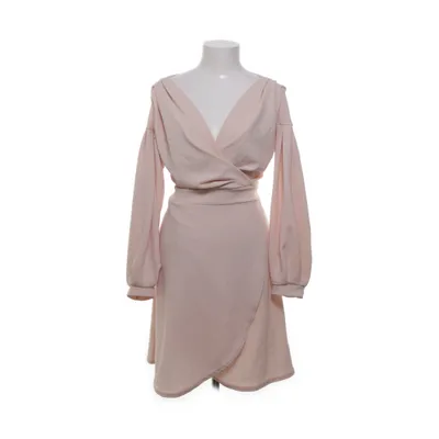 Dress (Beige) from Boohoo Elastane, Polyester