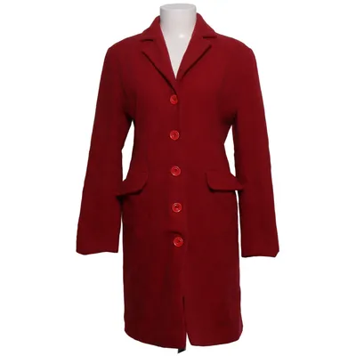 Manteau (Rouge) de Ole Polyester, Laine