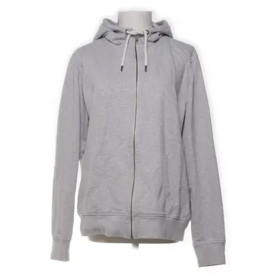 Capuchon sweater (Grijs) van Essentials Polyester, Elastaan, Organisch katoen