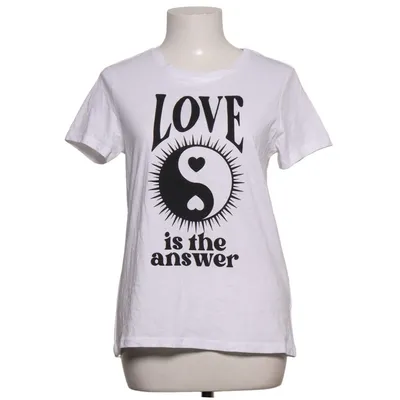 T-shirt (Vit, Svart) från Blind Date Bomull